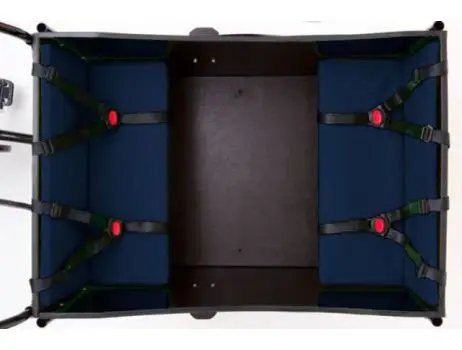 Donkerblauw deluxe kussenset - Toebehoren